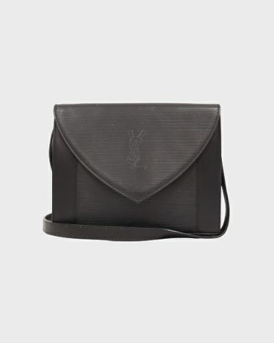 YSL ロゴ刻印レザーショルダーバッグ YSL ロゴ刻印レザーショルダーバッグ | Hedy